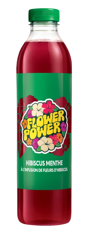 Bouteille Hibiscus Menthe 1 L PET
